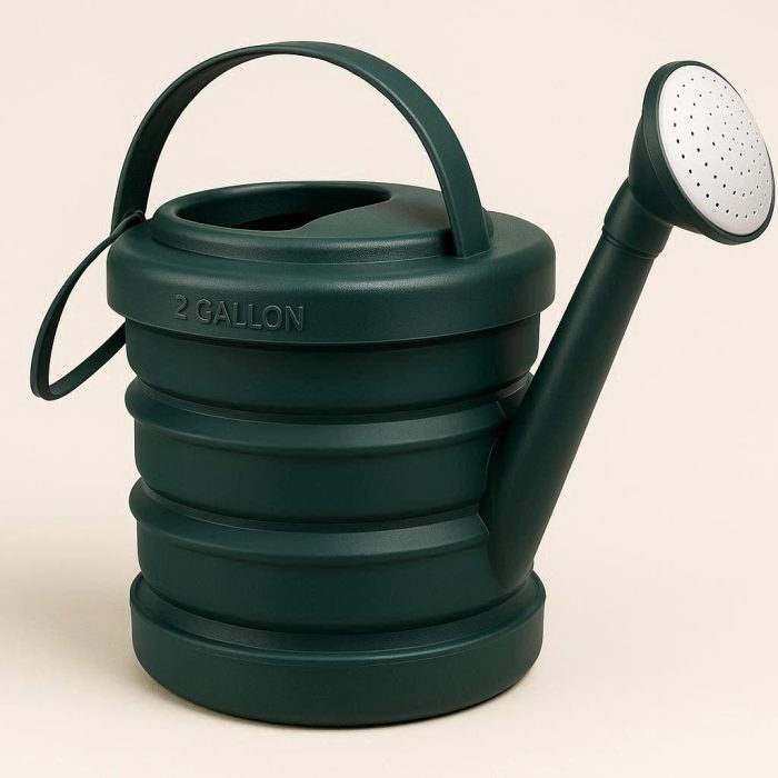 13 Foldable Garden Watering Can Bucket with Shower Head Spout 2 Gallon